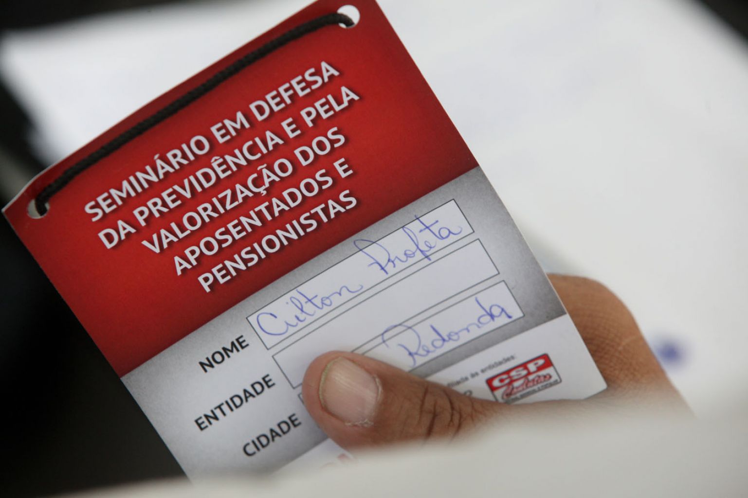 Seminário em defesa da Previdência em Caraguatatuba