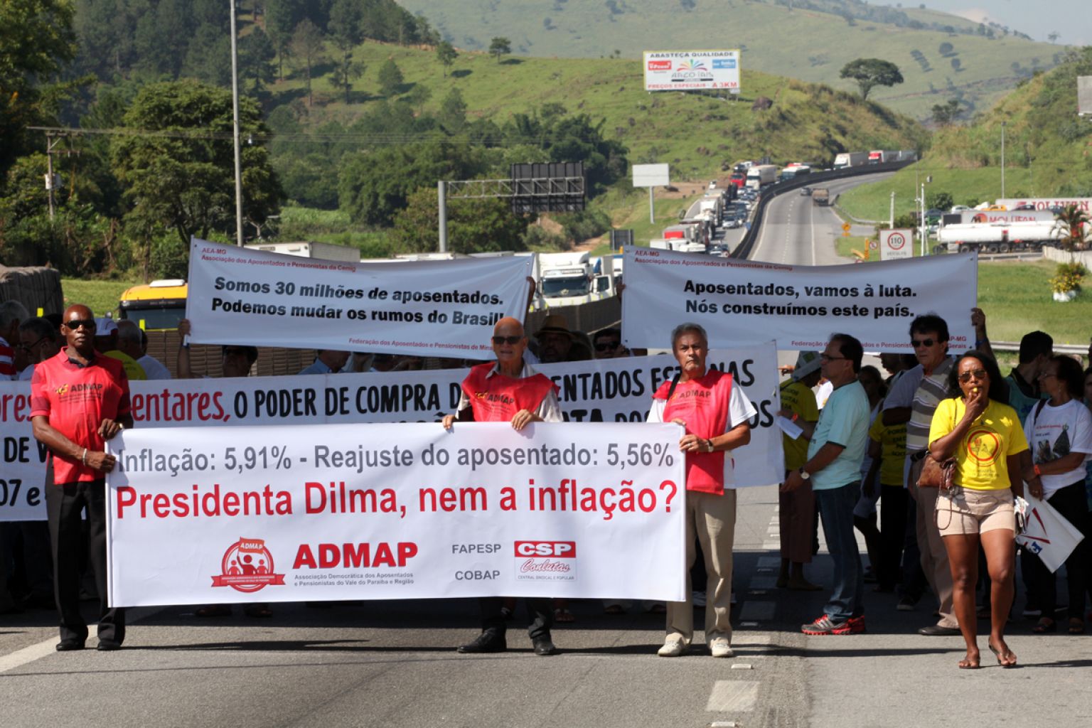Ato do Dia Nacional do Aposentado em Aparecida