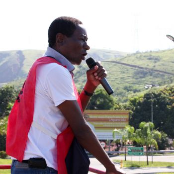 O presidente da Admap, Lauro da Silva, discursa (foto: Tanda Melo)