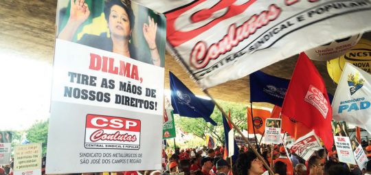 Quarta-feira tem paralisação nacional contra ataques do governo Dilma