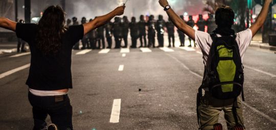 Campanha exige veto a lei que pode enquadrar manifestações como terrorismo