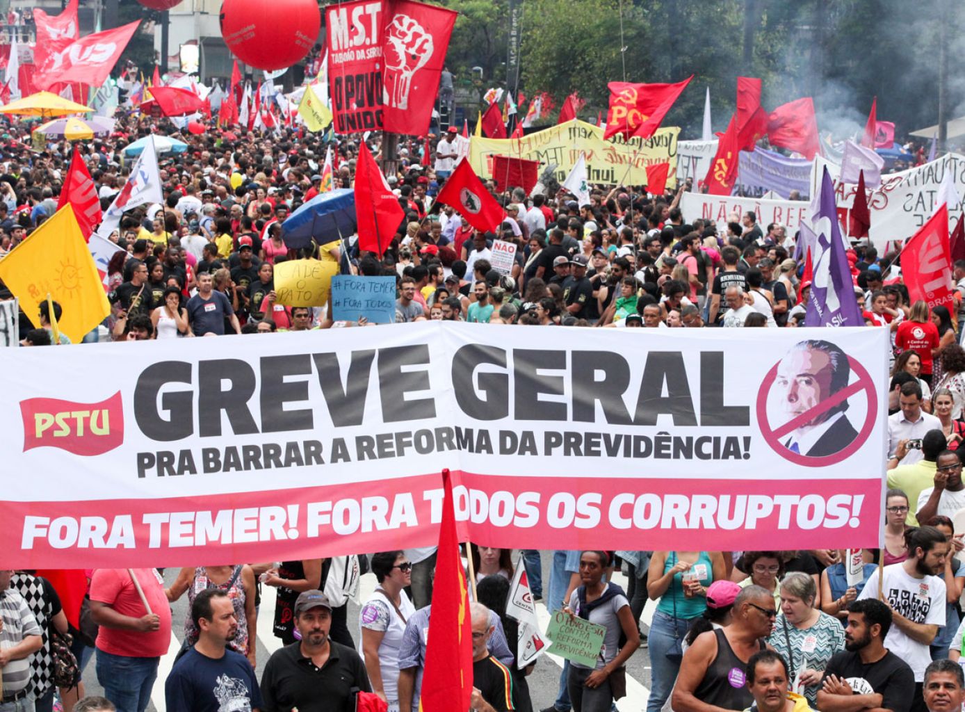 Greve Geral para o Vale do Paraíba contra Temer e seus ataques