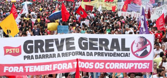 Greve Geral para o Vale do Paraíba contra Temer e seus ataques