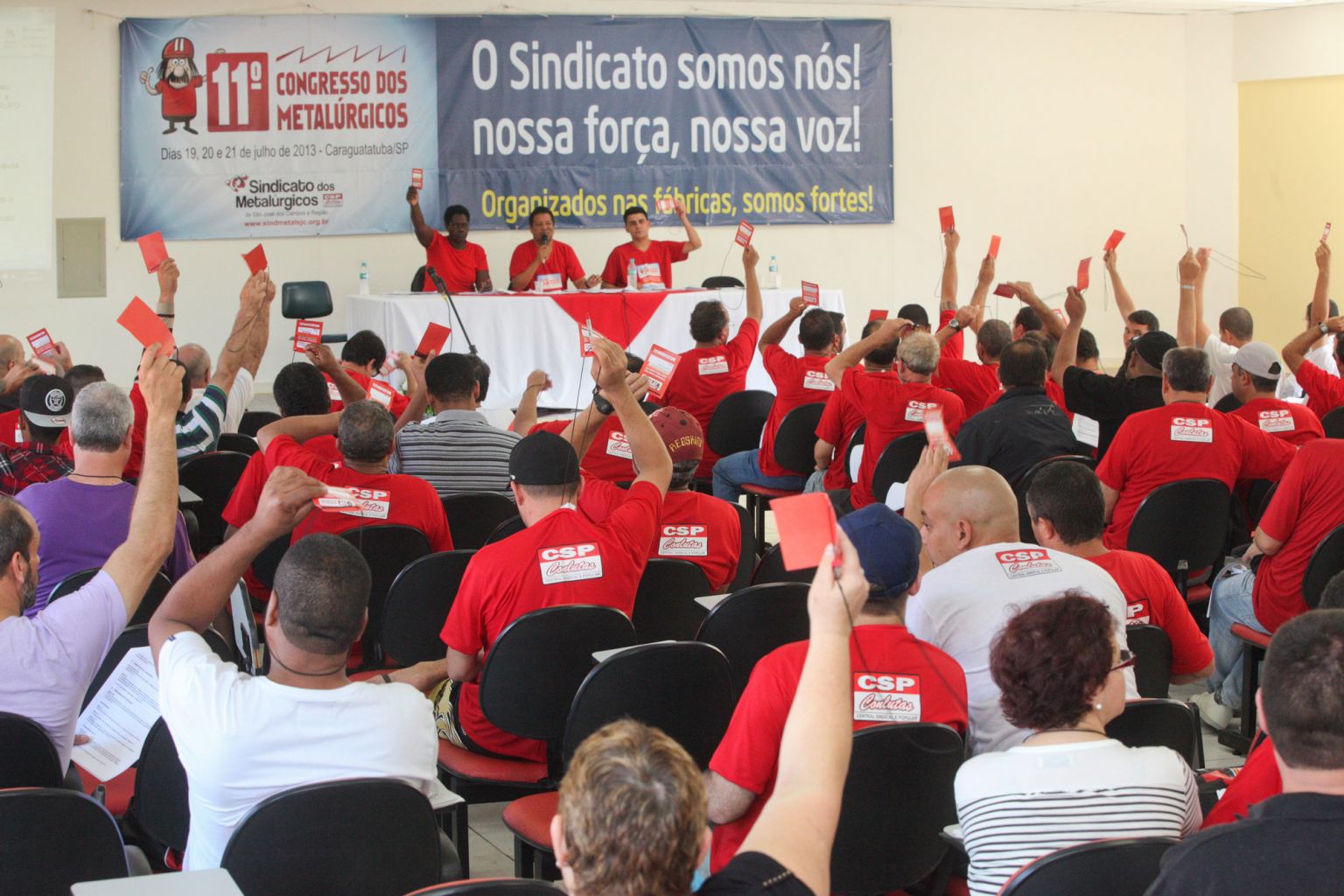Assembleia elege delegados aposentados para o 12º Congresso dos Metalúrgicos