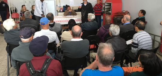 Aposentados e pensionistas decidem fortalecer Greve Geral na região
