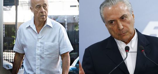 Mulher de coronel pagou em dinheiro vivo obra de filha de Temer, diz fornecedor à jornal