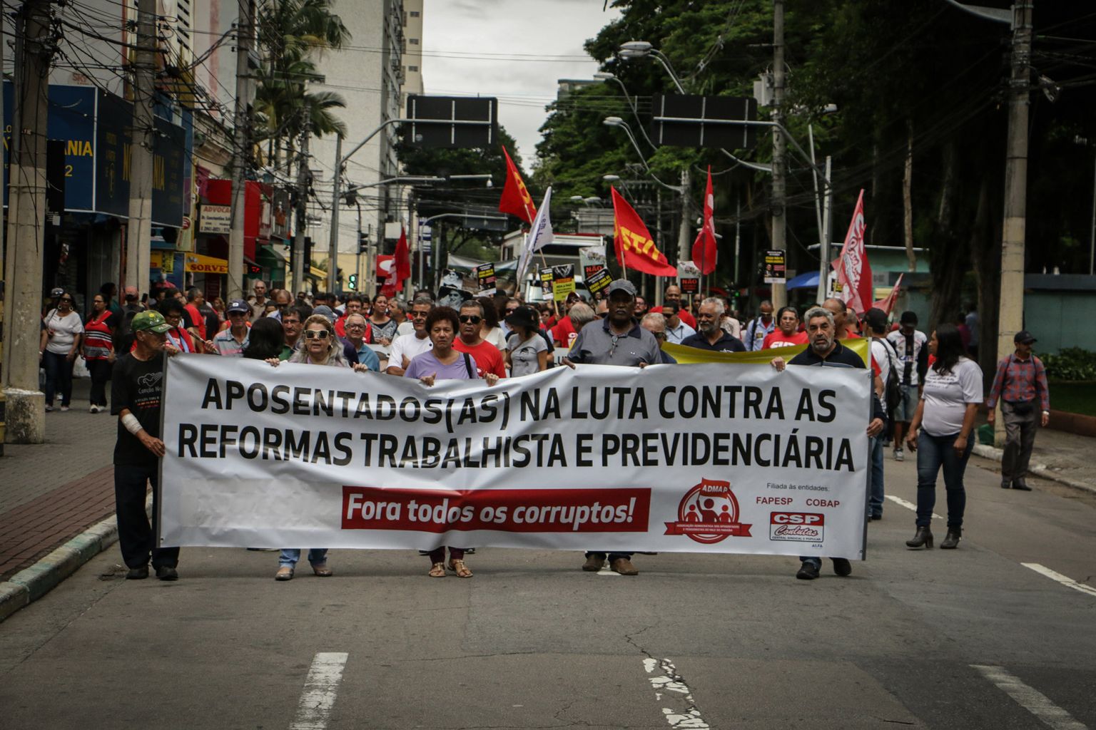 Dia Nacional de Luta contra reforma da Previdência