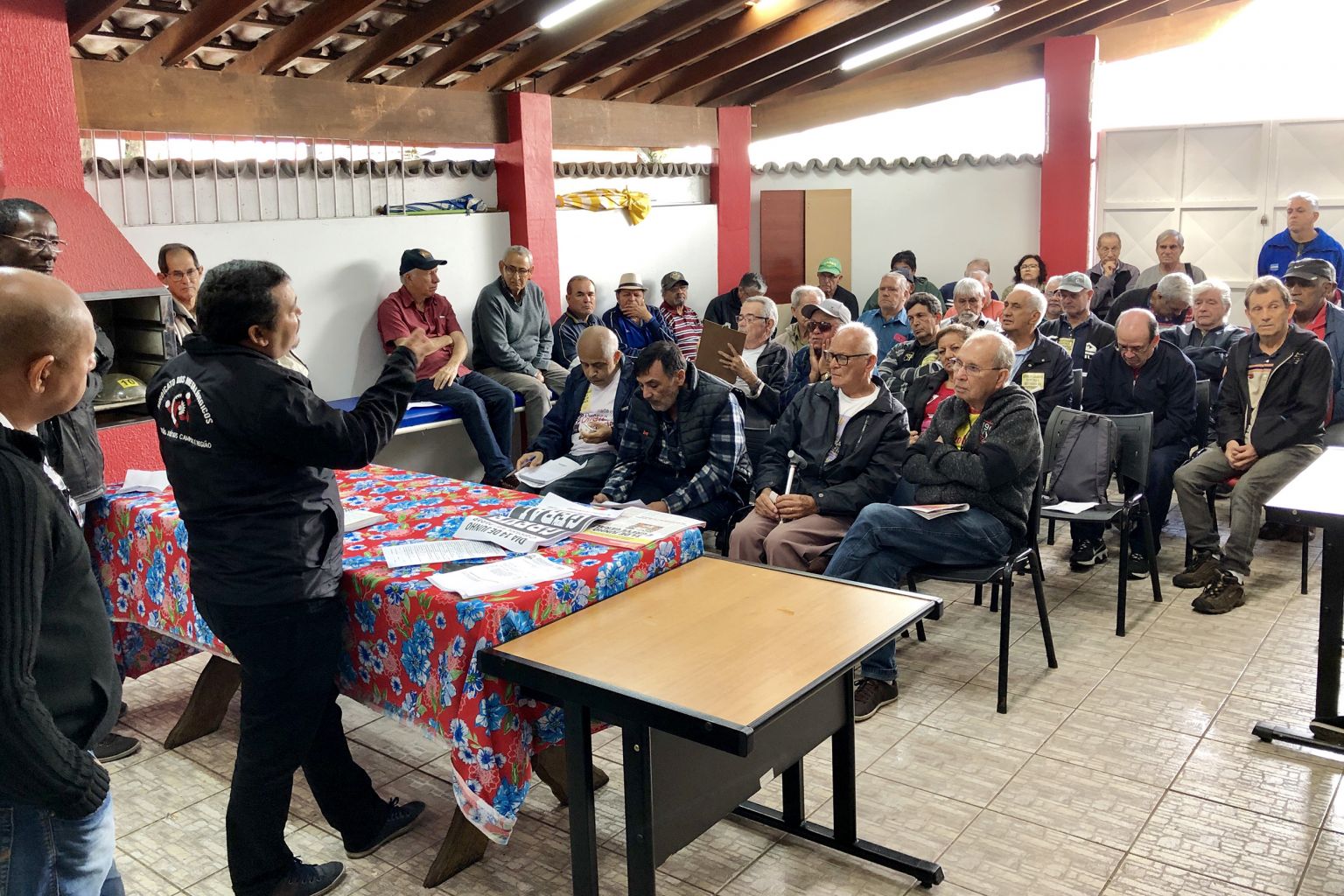 Aposentados e pensionistas da Admap aprovam participação na Greve Geral