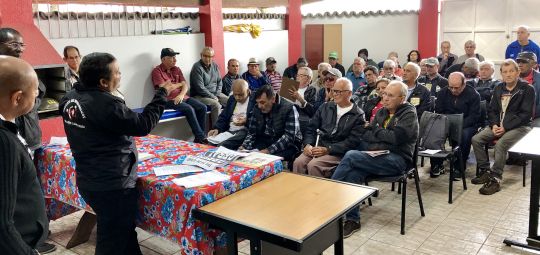 Aposentados e pensionistas da Admap aprovam participação na Greve Geral