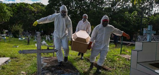 Dados oficiais podem 'esconder' 60 mil mortes por covid no país