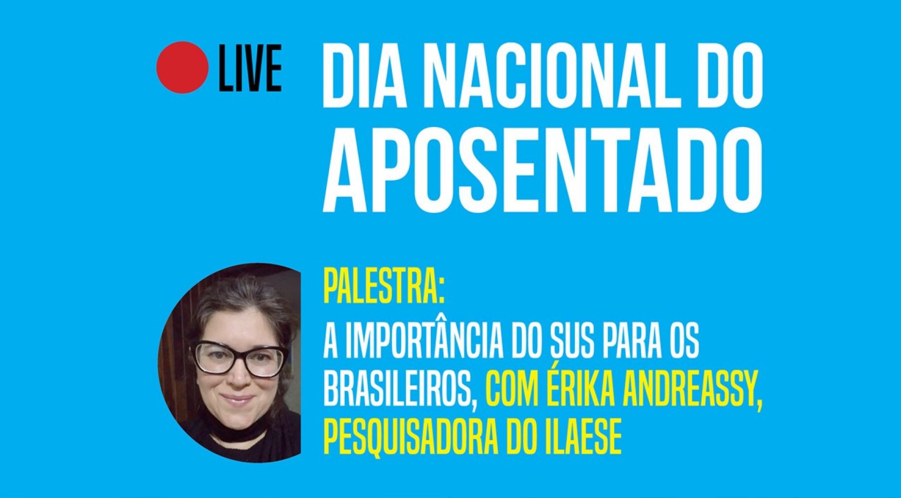 Confira a live da Admap sobre o Dia Nacional do Aposentado