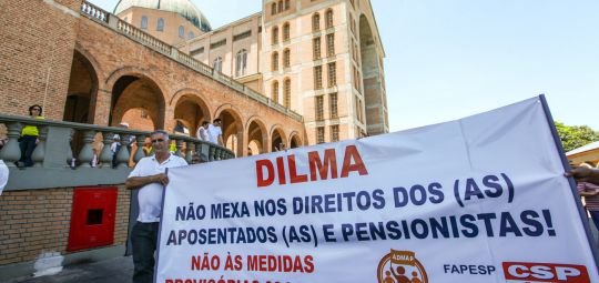 Ato do Dia Nacional do Aposentado em Aparecida